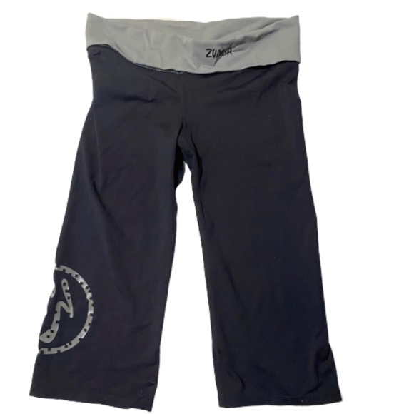 Zumba Come Alive Foldover Legging Small - Picture 3 of 8